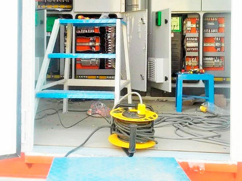Módulos sala eléctrica